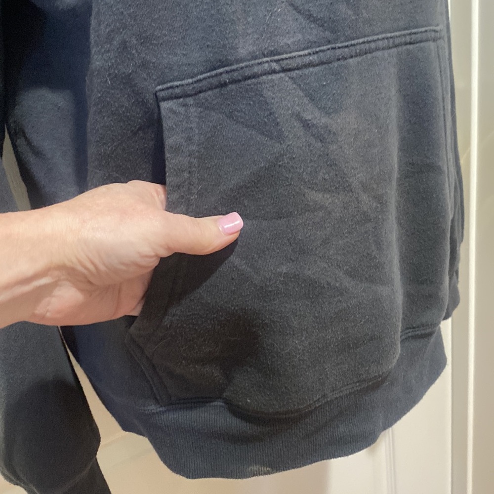 Ardene Charcoal Gray Basic Oversized Boyfriend Ho… - image 2